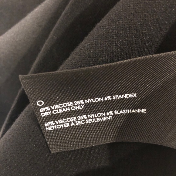 Club Monaco Belted Skirt with Ruffle Black Size 8 - Picture 9 of 9